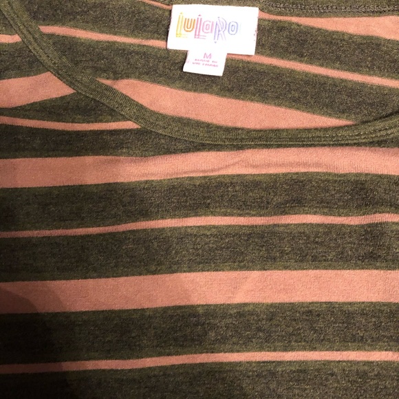 Lularoe striped Irma - Picture 2 of 2